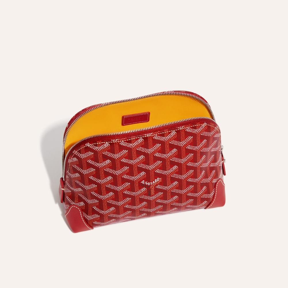 GOYARD Women Vendome Cosmetic Pouch Red VENDOTPMLTY02CL02P