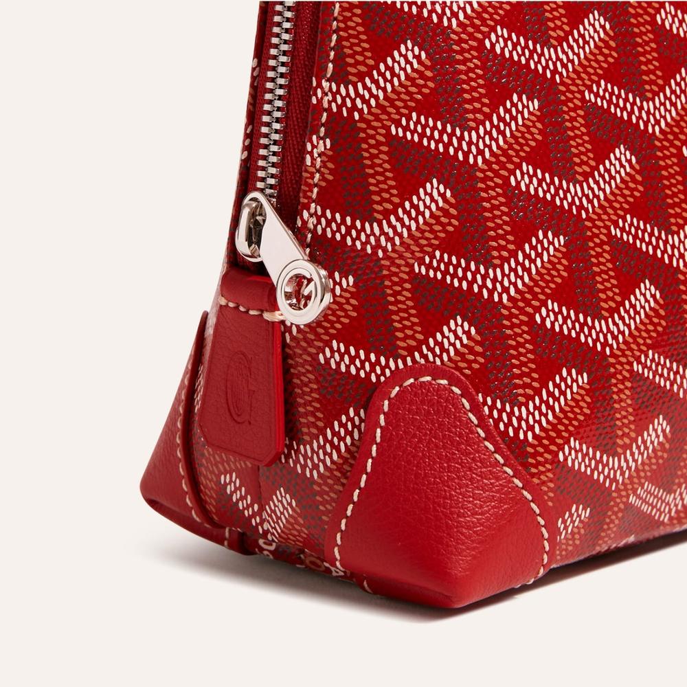 GOYARD Women Vendome Cosmetic Pouch Red VENDOTPMLTY02CL02P