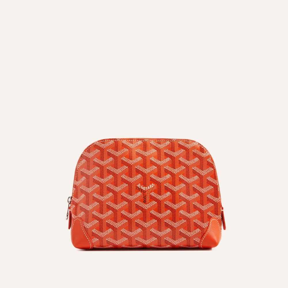 GOYARD Women Vendome Cosmetic Pouch Orange VENDOTPMLTY07CL07P