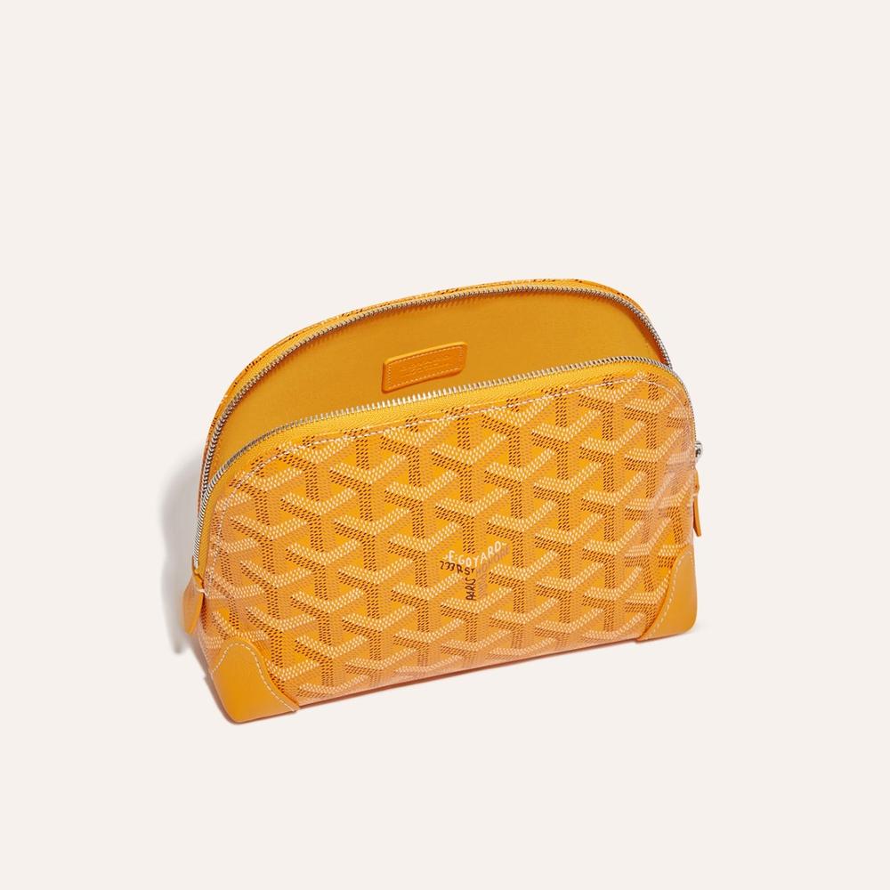 GOYARD Women Vendome Cosmetic Pouch Yellow VENDOTPMLTY08CL08P