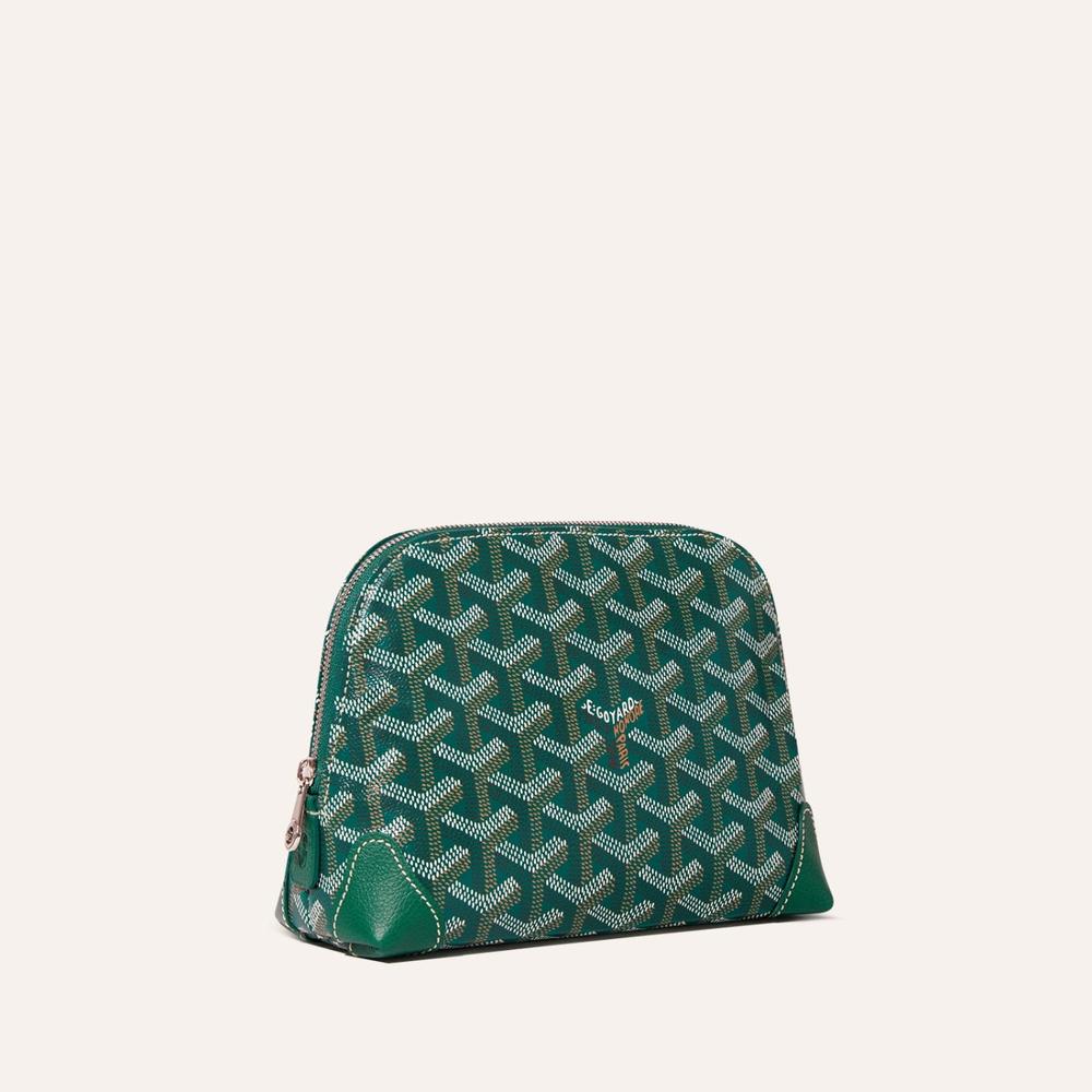 GOYARD Women Vendome Cosmetic Pouch Green VENDOTPMLTY09CL09P