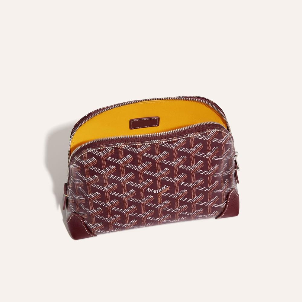 GOYARD Women Vendome Cosmetic Pouch Burgundy VENDOTPMLTY33CL33P