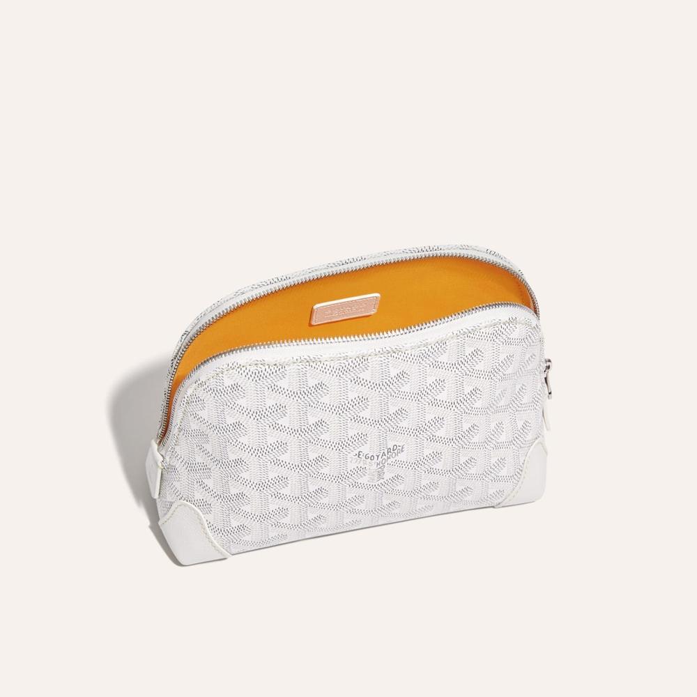 GOYARD Women Vendome Cosmetic Pouch White VENDOTPMLTY50CL50P