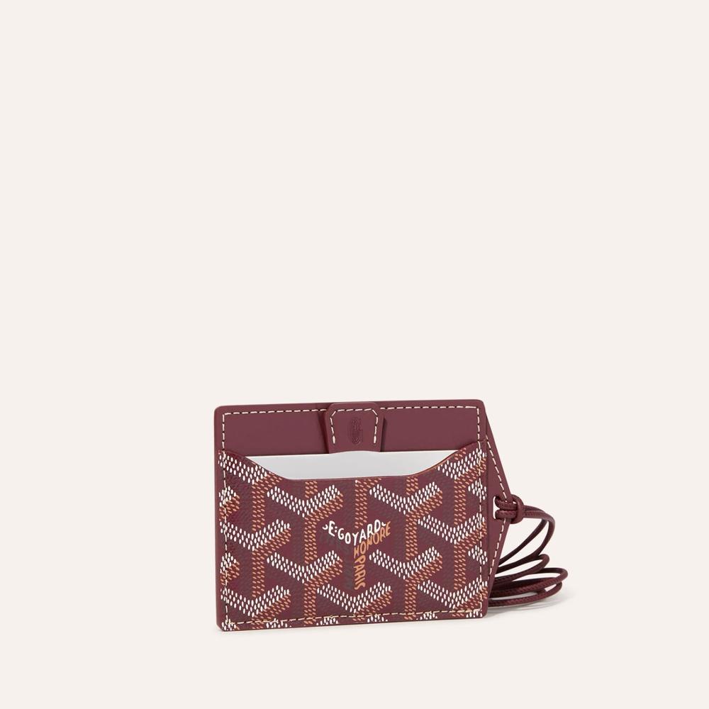 GOYARD Unisex Venus Back Mirror Burgundy VENUSMPMLTY33CL33X