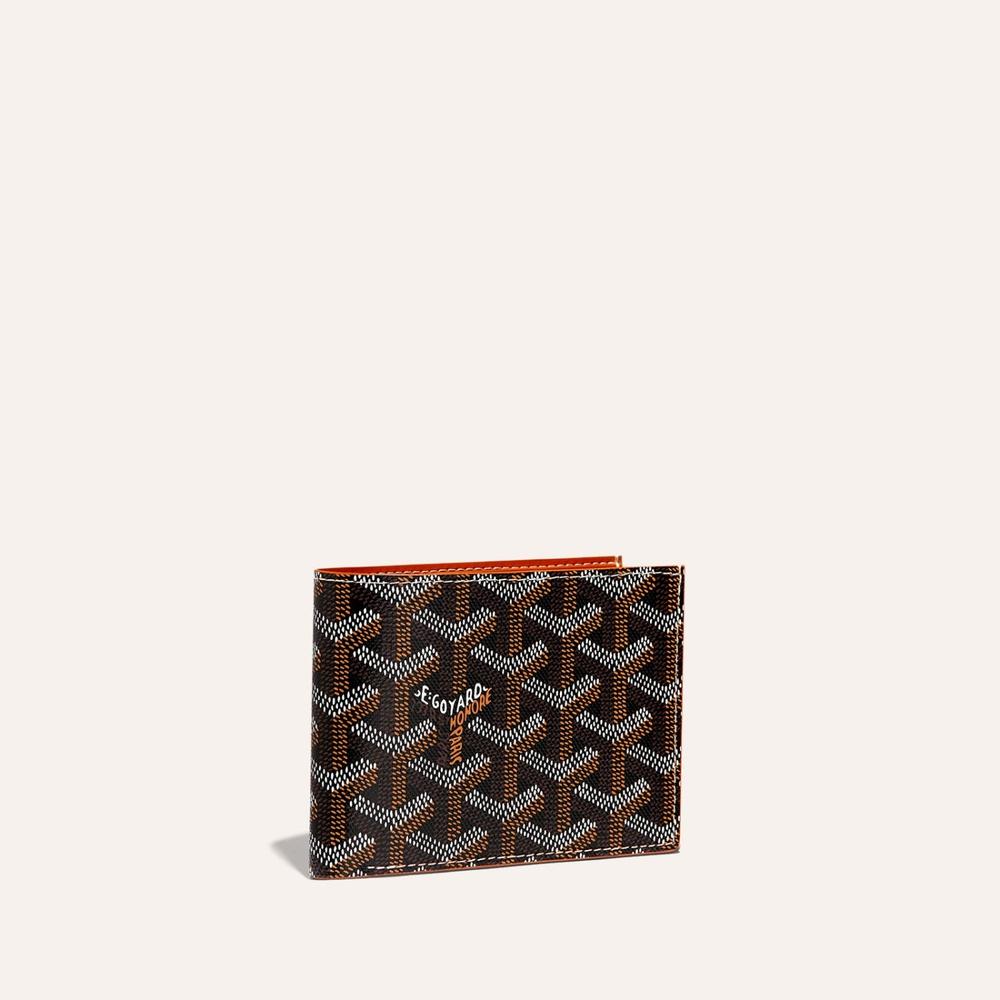 GOYARD Unisex Victoire wallet Black tan VICTO8PMLTY01CL03X