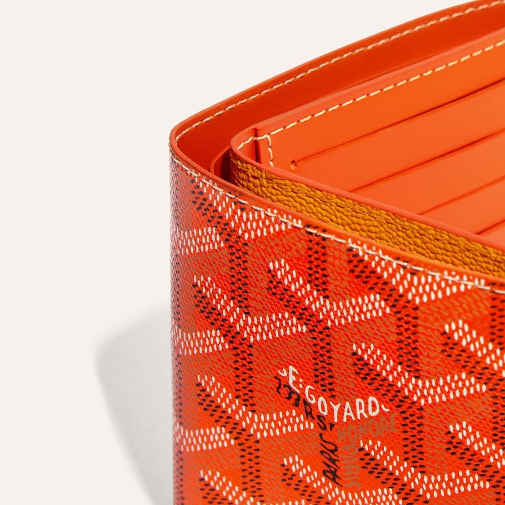 GOYARD Unisex Victoire wallet Orange VICTO8PMLTY07CL07X