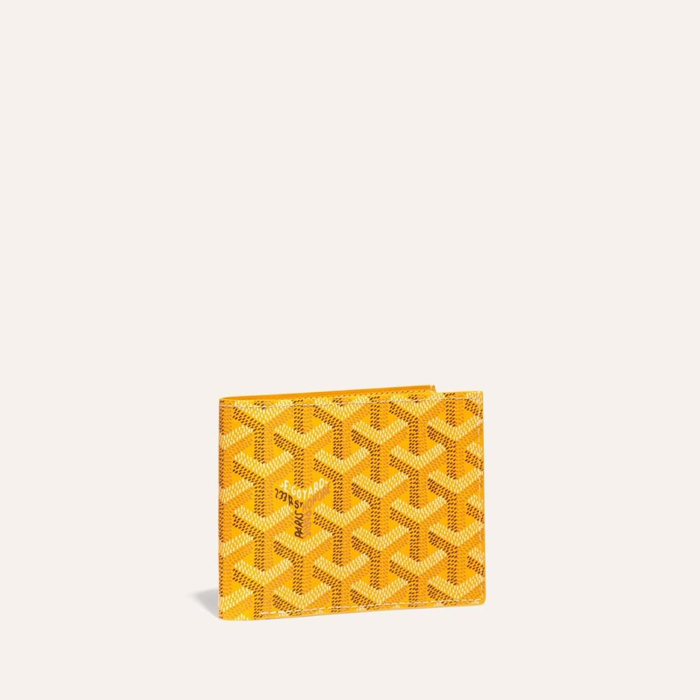 GOYARD Unisex Victoire wallet Yellow VICTO8PMLTY08CL08X