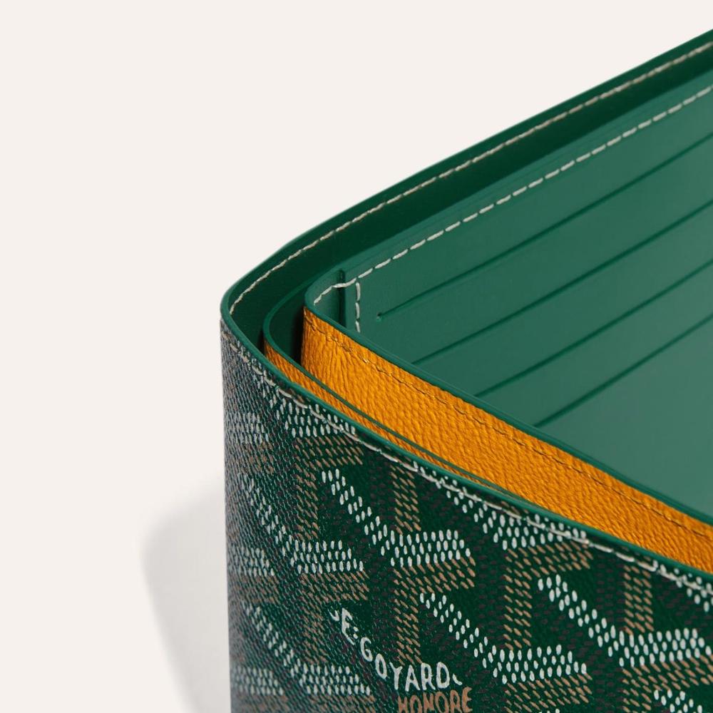 GOYARD Unisex Victoire wallet Green VICTO8PMLTY09CL09X