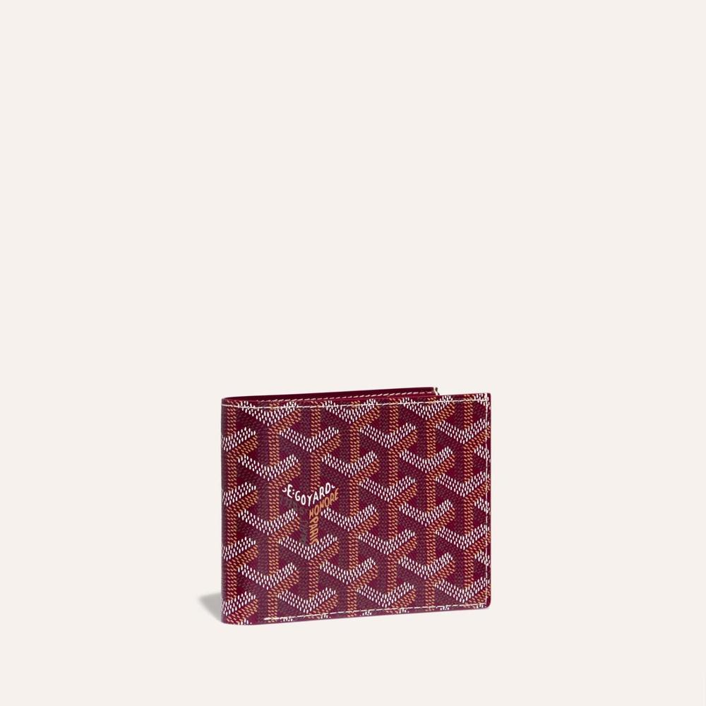 GOYARD Unisex Victoire wallet Burgundy VICTO8PMLTY33CL33X