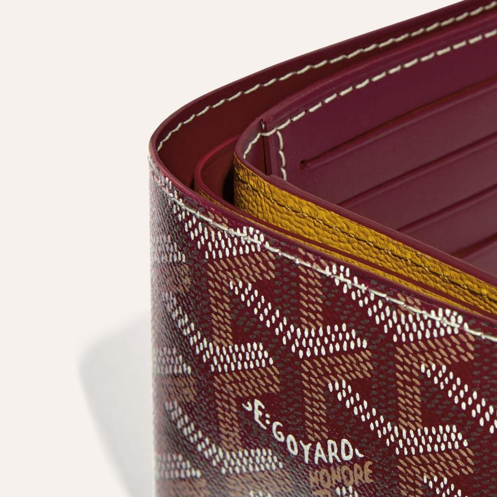 GOYARD Unisex Victoire wallet Burgundy VICTO8PMLTY33CL33X